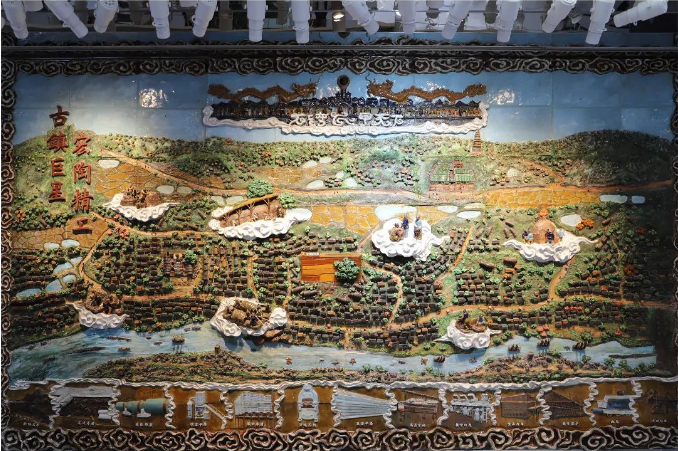 宏陶石湾古地貌风景图