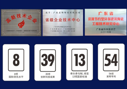 宏陶地砖瓷砖获得认证